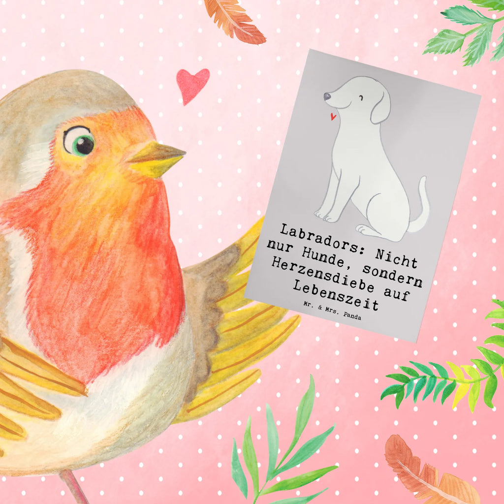 Greetings card Labradors: Nicht nur Hunde, sondern Herzensdiebe auf Lebenszeit Grußkarte, Glückwunschkarte, Geburtstagskarte, Einladungskarte, Hochzeitskarte, Ansichtskarten, Klappkarte, Karte, Hund, Hunderasse, Rassehund, Hundebesitzer, Geschenk, Tierfreund, Schenken, Welpe