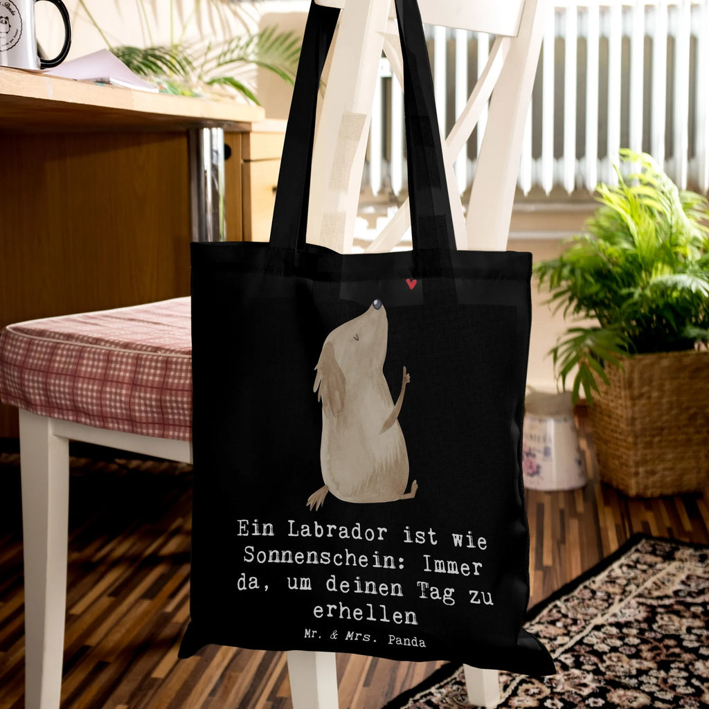 Tragetasche Labrador Sonnenschein Beuteltasche, Strandtasche, Shopper, Schultertasche, Jutebeutel, Badetasche, Umhängetasche, Jutetasche, Laptoptasche, Stofftasche, Stoffbeutel, Einkaufstasche, Beutel, Tragetasche, Tasche, Einkaufstüte, Hund, Hunderasse, Rassehund, Hundebesitzer, Geschenk, Tierfreund, Schenken, Welpe