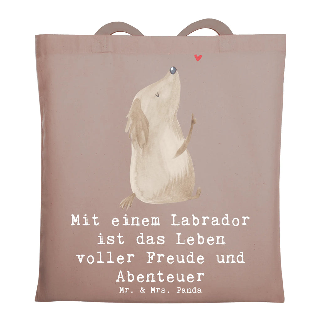 Tote bag Mit einem Labrador ist das Leben voller Freude und Abenteuer Laptoptasche, Einkaufstasche, Badetasche, Stoffbeutel, Stofftasche, Tragetasche, Einkaufstüte, Tasche, Beutel, Strandtasche, Beuteltasche, Shopper, Schultertasche, Jutetasche, Jutebeutel, Umhängetasche, Hund, Hunderasse, Rassehund, Hundebesitzer, Geschenk, Tierfreund, Schenken, Welpe