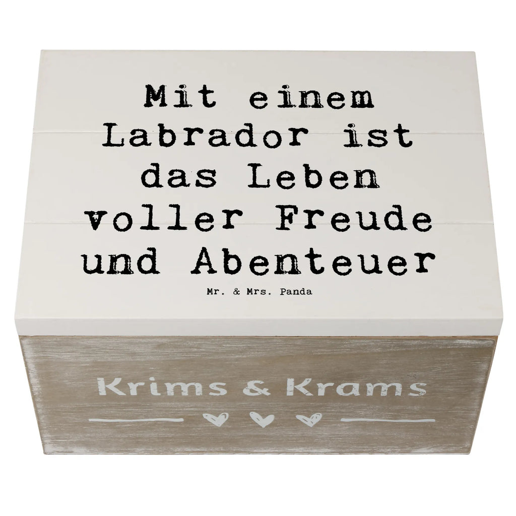 Holzkiste Spruch Labradorleben Truhe, Schatzkiste, Geschenkdose, Schatulle, Aufbewahrungsbox, Erinnerungsbox, Erinnerungskiste, Kiste, XXL, Geschenkbox, Dekokiste, Holzkiste, Hund, Hunderasse, Rassehund, Hundebesitzer, Geschenk, Tierfreund, Schenken, Welpe