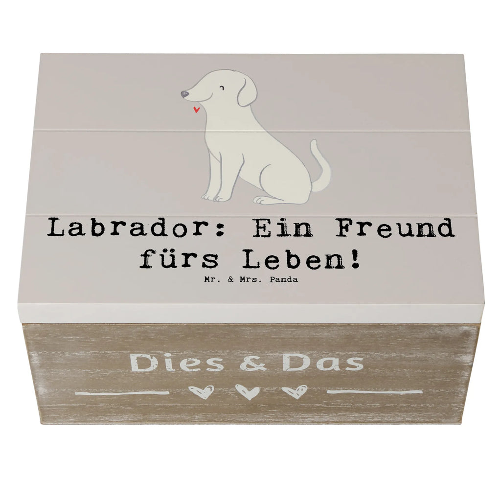 Holzkiste Labrador Freund Kiste, Erinnerungskiste, Dekokiste, Geschenkdose, Truhe, Erinnerungsbox, Schatzkiste, Schatulle, Geschenkbox, Aufbewahrungsbox, XXL, Holzkiste, Hund, Hunderasse, Rassehund, Hundebesitzer, Geschenk, Tierfreund, Schenken, Welpe