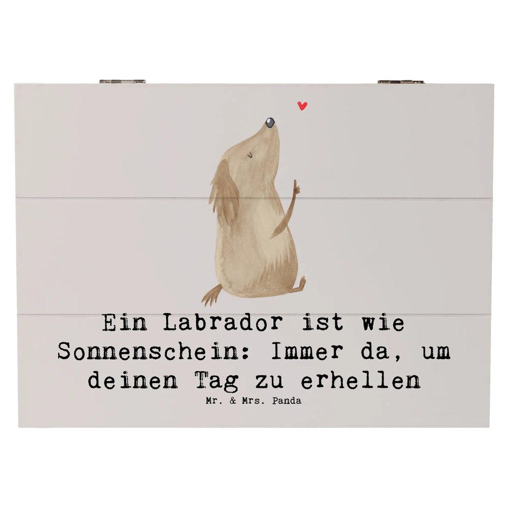 Holzkiste Labrador Sonnenschein Aufbewahrungsbox, Geschenkdose, Schatulle, XXL, Kiste, Erinnerungskiste, Dekokiste, Holzkiste, Truhe, Geschenkbox, Schatzkiste, Erinnerungsbox, Hund, Hunderasse, Rassehund, Hundebesitzer, Geschenk, Tierfreund, Schenken, Welpe