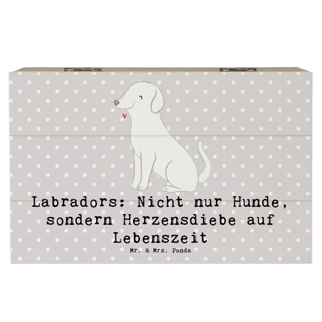Holzkiste Labrador Herzensdiebe Schatzkiste, Truhe, Geschenkbox, Schatulle, Aufbewahrungsbox, XXL, Kiste, Holzkiste, Geschenkdose, Erinnerungsbox, Dekokiste, Erinnerungskiste, Hund, Hunderasse, Rassehund, Hundebesitzer, Geschenk, Tierfreund, Schenken, Welpe