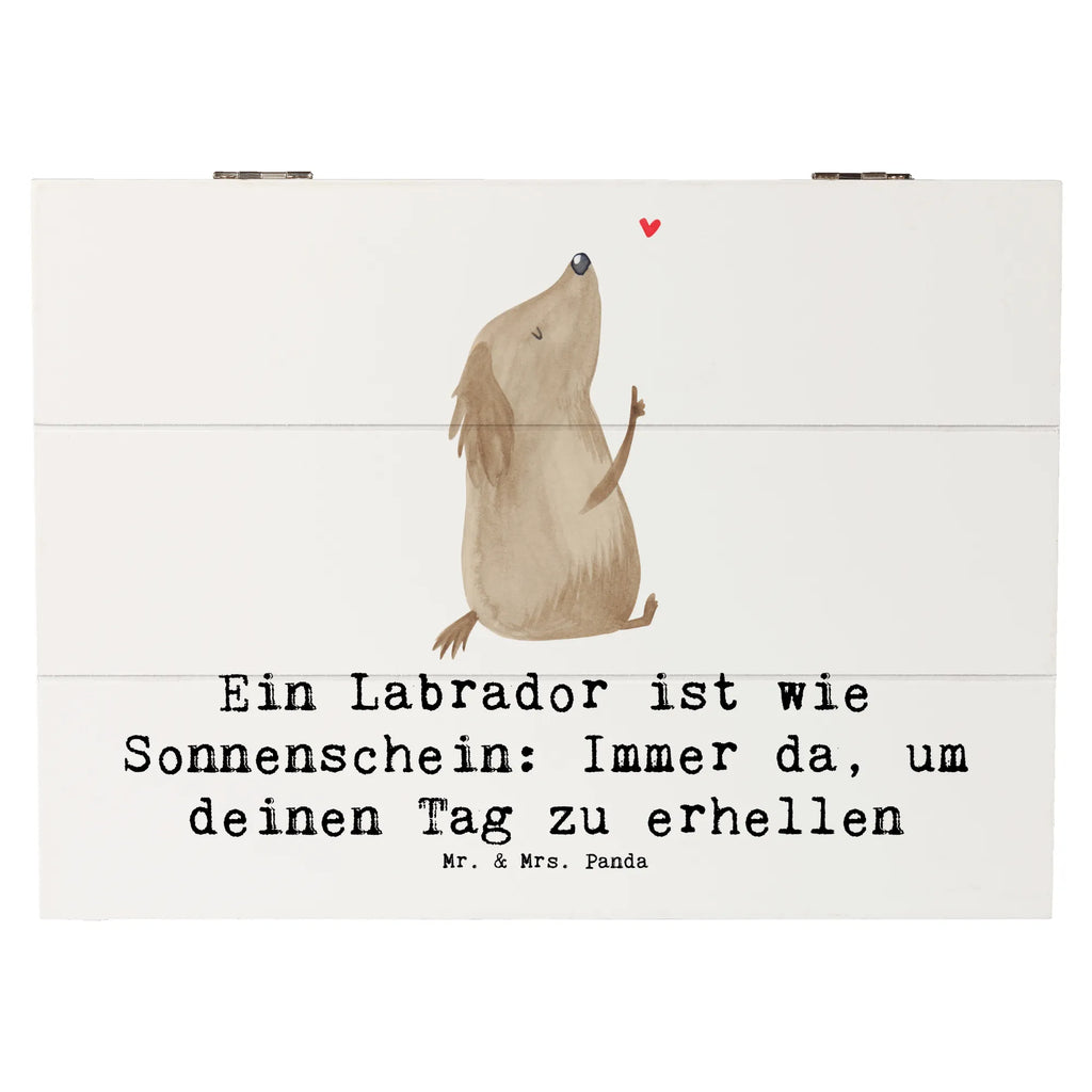 Holzkiste Labrador Sonnenschein Aufbewahrungsbox, Geschenkdose, Schatulle, XXL, Kiste, Erinnerungskiste, Dekokiste, Holzkiste, Truhe, Geschenkbox, Schatzkiste, Erinnerungsbox, Hund, Hunderasse, Rassehund, Hundebesitzer, Geschenk, Tierfreund, Schenken, Welpe