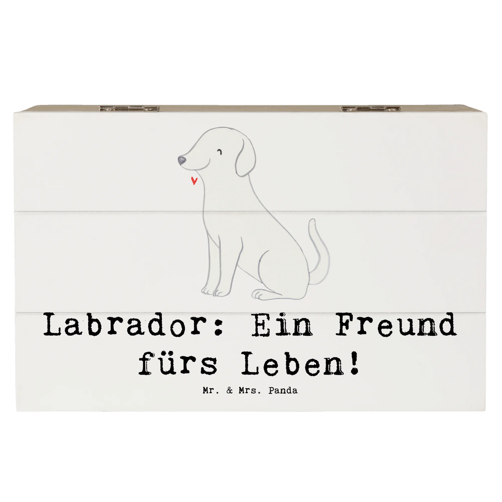 Holzkiste Labrador Freund Kiste, Erinnerungskiste, Dekokiste, Geschenkdose, Truhe, Erinnerungsbox, Schatzkiste, Schatulle, Geschenkbox, Aufbewahrungsbox, XXL, Holzkiste, Hund, Hunderasse, Rassehund, Hundebesitzer, Geschenk, Tierfreund, Schenken, Welpe