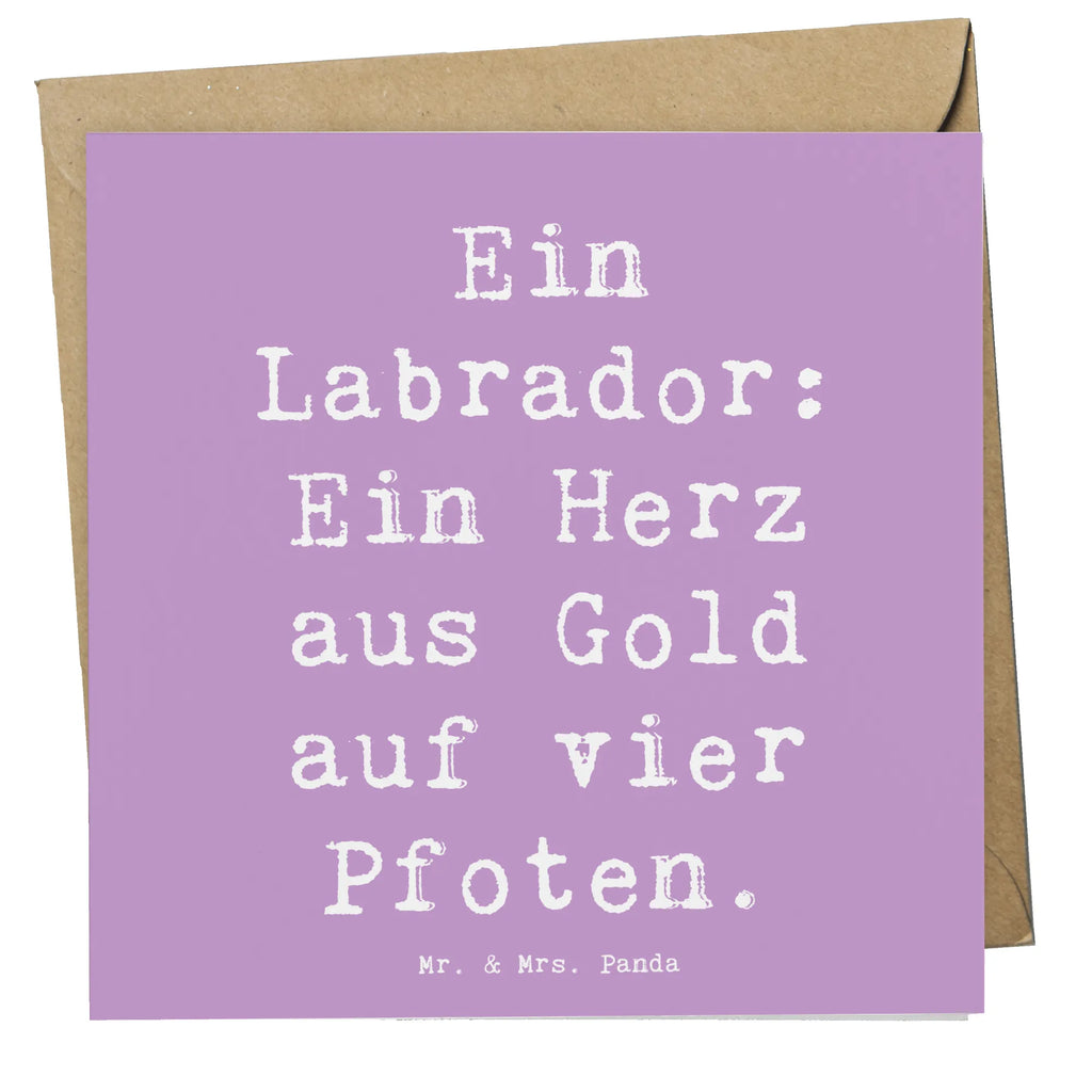 Deluxe Karte Spruch Labrador Herz Karte, Grußkarte, Hochwertige Grußkarte, Klappkarte, Geburtstagskarte, Glückwunschkarte, Einladungskarte, Hochzeitskarte, Hochwertige Klappkarte, Hund, Hunderasse, Rassehund, Hundebesitzer, Geschenk, Tierfreund, Schenken, Welpe
