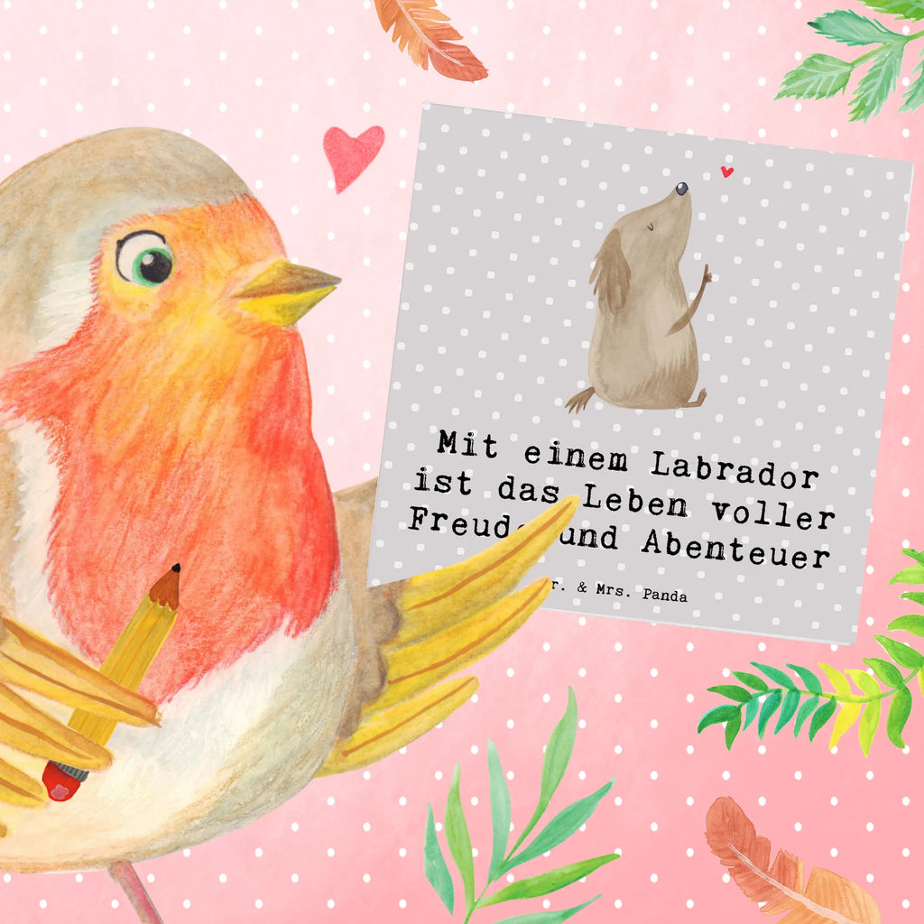 Deluxe Karte Labradorleben Hochzeitskarte, Grußkarte, Karte, Hochwertige Grußkarte, Einladungskarte, Glückwunschkarte, Hochwertige Klappkarte, Geburtstagskarte, Klappkarte, Hund, Hunderasse, Rassehund, Hundebesitzer, Geschenk, Tierfreund, Schenken, Welpe
