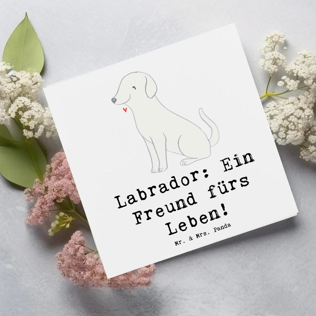 Deluxe Karte Labrador Freund Geburtstagskarte, Glückwunschkarte, Hochwertige Klappkarte, Einladungskarte, Hochzeitskarte, Karte, Hochwertige Grußkarte, Grußkarte, Klappkarte, Hund, Hunderasse, Rassehund, Hundebesitzer, Geschenk, Tierfreund, Schenken, Welpe