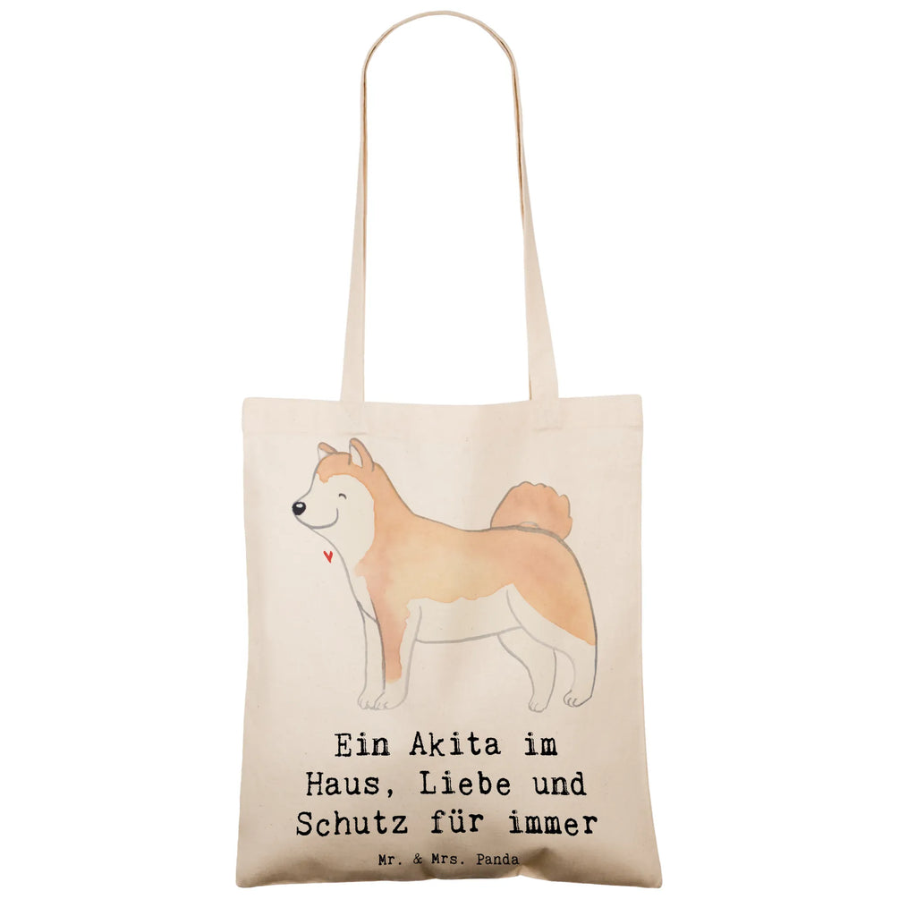 Tote bag Ein Akita im Haus, Liebe und Schutz für immer Stofftasche, Shopper, Einkaufstasche, Umhängetasche, Tragetasche, Jutebeutel, Stoffbeutel, Beutel, Beuteltasche, Strandtasche, Badetasche, Einkaufstüte, Schultertasche, Jutetasche, Laptoptasche, Tasche, Hund, Hunderasse, Rassehund, Hundebesitzer, Geschenk, Tierfreund, Schenken, Welpe