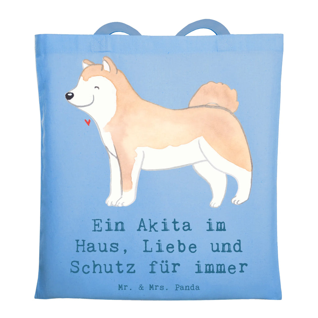 Tote bag Ein Akita im Haus, Liebe und Schutz für immer Stofftasche, Shopper, Einkaufstasche, Umhängetasche, Tragetasche, Jutebeutel, Stoffbeutel, Beutel, Beuteltasche, Strandtasche, Badetasche, Einkaufstüte, Schultertasche, Jutetasche, Laptoptasche, Tasche, Hund, Hunderasse, Rassehund, Hundebesitzer, Geschenk, Tierfreund, Schenken, Welpe