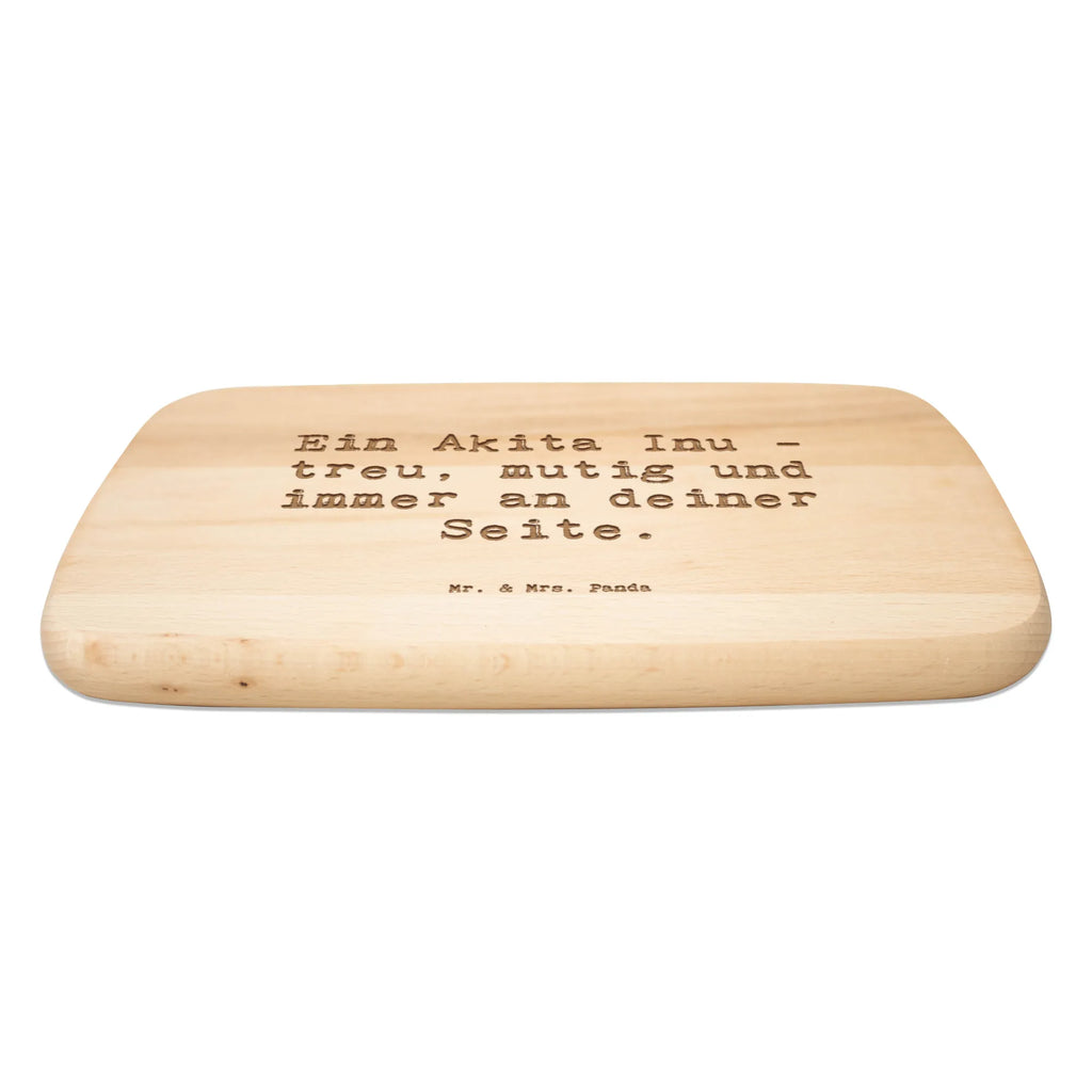 Serving board Saying Ein Akita Inu - treu, mutig und immer an deiner Seite. cutting board, breakfast board, Board, Dog, dog breed, purebred dog, dog owner, gift, animal lover, giving, puppy