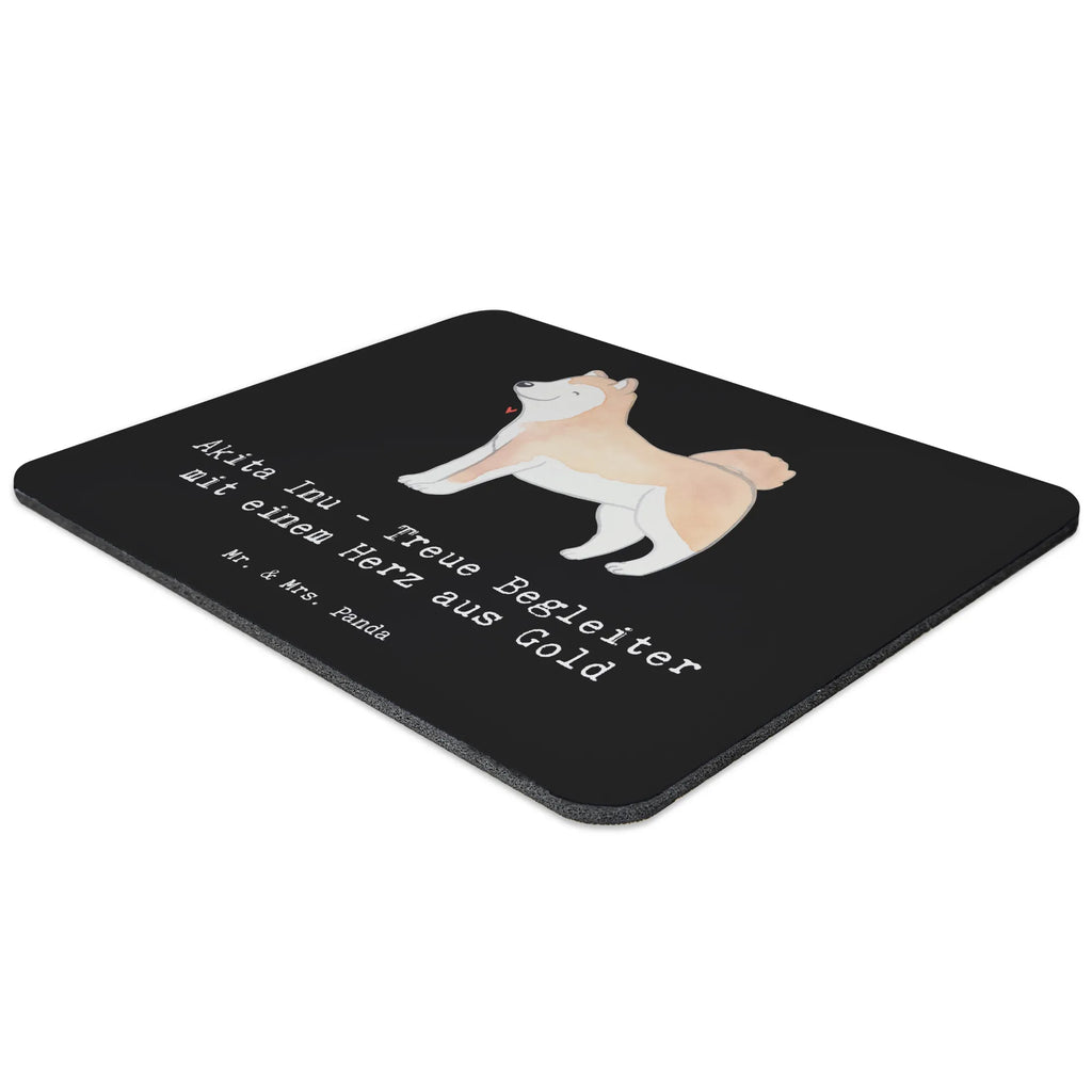 Mouse mat Akita Inu - Treue Begleiter mit einem Herz aus Gold Mauspad Büro, Computer zubehör, Designer Mauspad, Einzigartiges Mauspad, Mousepad, PC Zubehör, Mauspad, Mausunterlage, Arbeitszimmer, Büroausstattung, Hund, Hunderasse, Rassehund, Hundebesitzer, Geschenk, Tierfreund, Schenken, Welpe