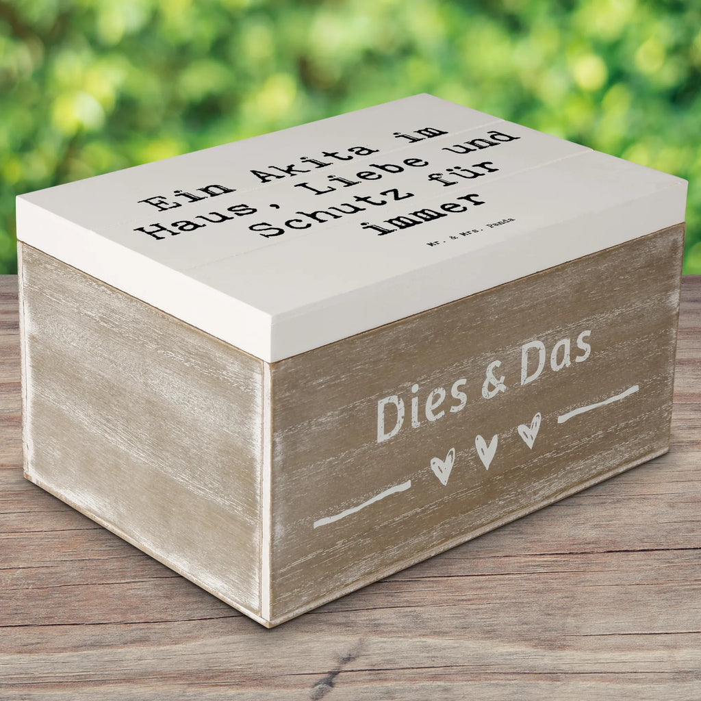 Wooden chest Saying Ein Akita im Haus, Liebe und Schutz für immer Schatzkiste, Geschenkbox, XXL, Kiste, Holzkiste, Dekokiste, Schatulle, Aufbewahrungsbox, Erinnerungsbox, Geschenkdose, Erinnerungskiste, Truhe, Hund, Hunderasse, Rassehund, Hundebesitzer, Geschenk, Tierfreund, Schenken, Welpe