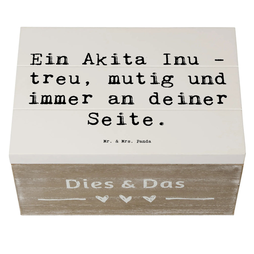 Holzkiste Spruch Akita Inu Freund Erinnerungsbox, XXL, Kiste, Schatulle, Schatzkiste, Geschenkdose, Truhe, Erinnerungskiste, Dekokiste, Holzkiste, Geschenkbox, Aufbewahrungsbox, Hund, Hunderasse, Rassehund, Hundebesitzer, Geschenk, Tierfreund, Schenken, Welpe