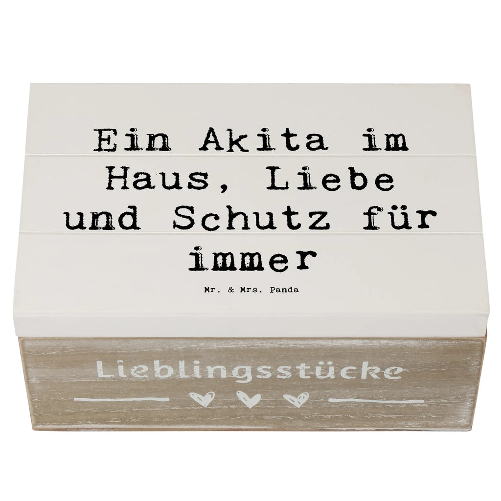 Wooden chest Saying Ein Akita im Haus, Liebe und Schutz für immer Schatzkiste, Geschenkbox, XXL, Kiste, Holzkiste, Dekokiste, Schatulle, Aufbewahrungsbox, Erinnerungsbox, Geschenkdose, Erinnerungskiste, Truhe, Hund, Hunderasse, Rassehund, Hundebesitzer, Geschenk, Tierfreund, Schenken, Welpe