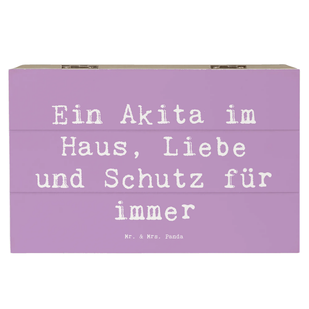 Wooden chest Saying Ein Akita im Haus, Liebe und Schutz für immer Schatzkiste, Geschenkbox, XXL, Kiste, Holzkiste, Dekokiste, Schatulle, Aufbewahrungsbox, Erinnerungsbox, Geschenkdose, Erinnerungskiste, Truhe, Hund, Hunderasse, Rassehund, Hundebesitzer, Geschenk, Tierfreund, Schenken, Welpe