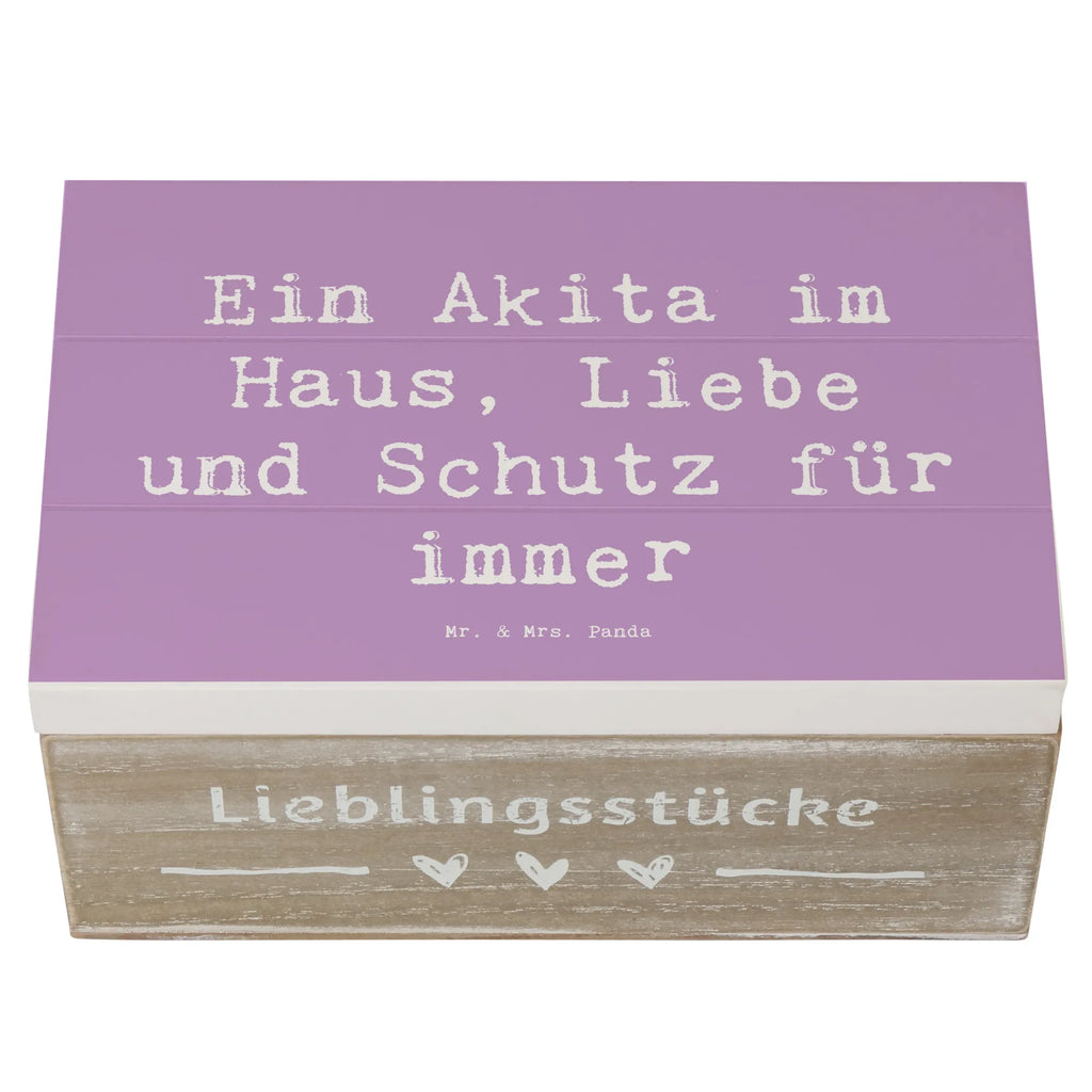 Wooden chest Saying Ein Akita im Haus, Liebe und Schutz für immer Schatzkiste, Geschenkbox, XXL, Kiste, Holzkiste, Dekokiste, Schatulle, Aufbewahrungsbox, Erinnerungsbox, Geschenkdose, Erinnerungskiste, Truhe, Hund, Hunderasse, Rassehund, Hundebesitzer, Geschenk, Tierfreund, Schenken, Welpe
