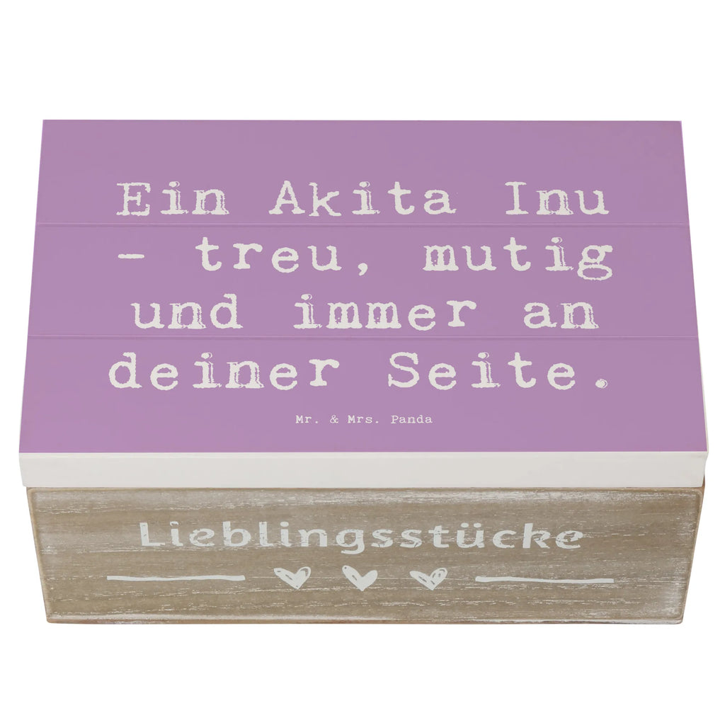 Holzkiste Spruch Akita Inu Freund Erinnerungsbox, XXL, Kiste, Schatulle, Schatzkiste, Geschenkdose, Truhe, Erinnerungskiste, Dekokiste, Holzkiste, Geschenkbox, Aufbewahrungsbox, Hund, Hunderasse, Rassehund, Hundebesitzer, Geschenk, Tierfreund, Schenken, Welpe