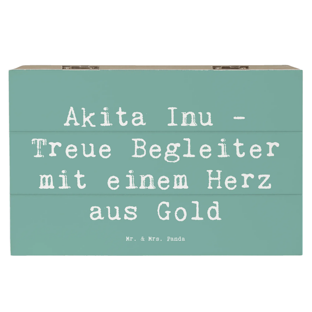 Wooden chest Saying Akita Inu - Treue Begleiter mit einem Herz aus Gold Holzkiste, Truhe, Dekokiste, Geschenkdose, Schatzkiste, Kiste, XXL, Erinnerungskiste, Geschenkbox, Erinnerungsbox, Schatulle, Aufbewahrungsbox, Hund, Hunderasse, Rassehund, Hundebesitzer, Geschenk, Tierfreund, Schenken, Welpe