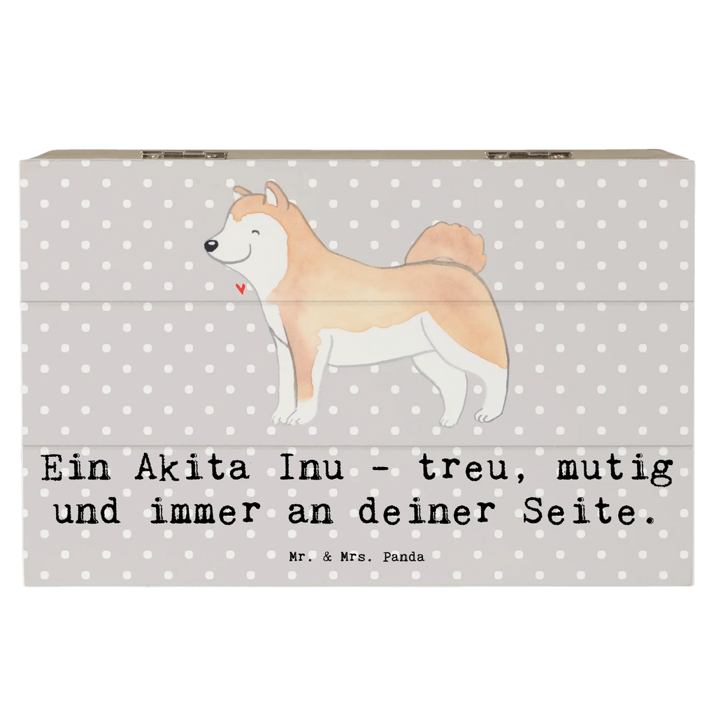 Wooden chest Ein Akita Inu - treu, mutig und immer an deiner Seite. Truhe, Erinnerungsbox, Schatzkiste, Dekokiste, Holzkiste, Geschenkdose, Geschenkbox, Aufbewahrungsbox, Kiste, XXL, Schatulle, Erinnerungskiste, Hund, Hunderasse, Rassehund, Hundebesitzer, Geschenk, Tierfreund, Schenken, Welpe