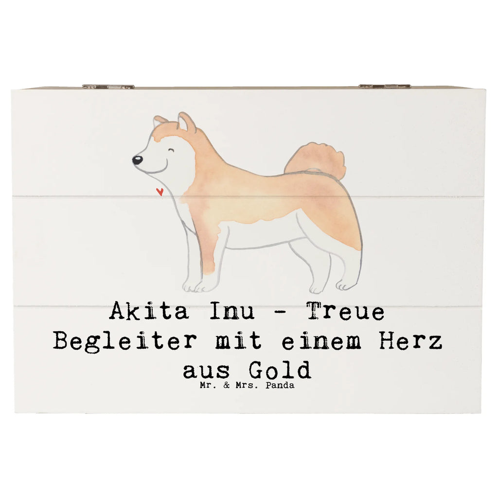 Wooden chest Akita Inu - Treue Begleiter mit einem Herz aus Gold Schatzkiste, Aufbewahrungsbox, Truhe, Schatulle, Holzkiste, Geschenkdose, XXL, Geschenkbox, Erinnerungsbox, Kiste, Dekokiste, Erinnerungskiste, Hund, Hunderasse, Rassehund, Hundebesitzer, Geschenk, Tierfreund, Schenken, Welpe