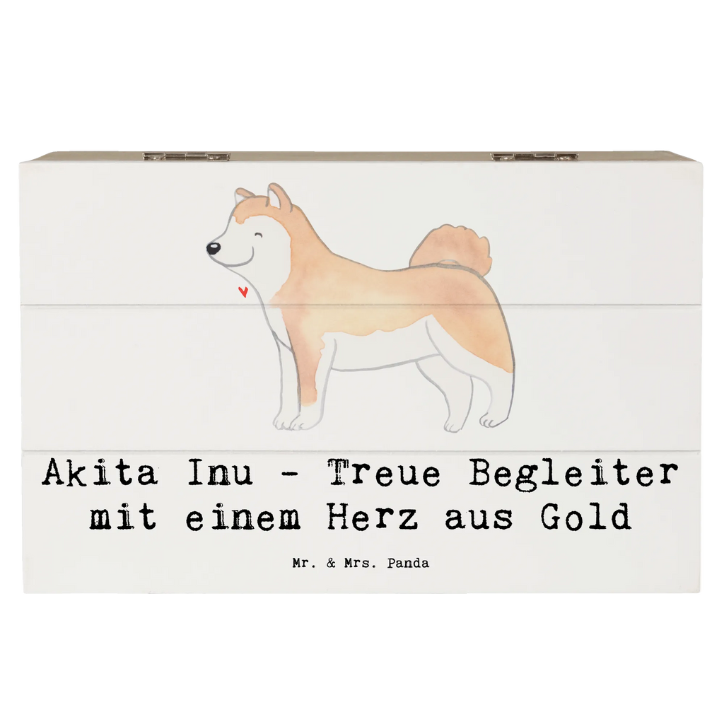 Wooden chest Akita Inu - Treue Begleiter mit einem Herz aus Gold Schatzkiste, Aufbewahrungsbox, Truhe, Schatulle, Holzkiste, Geschenkdose, XXL, Geschenkbox, Erinnerungsbox, Kiste, Dekokiste, Erinnerungskiste, Hund, Hunderasse, Rassehund, Hundebesitzer, Geschenk, Tierfreund, Schenken, Welpe