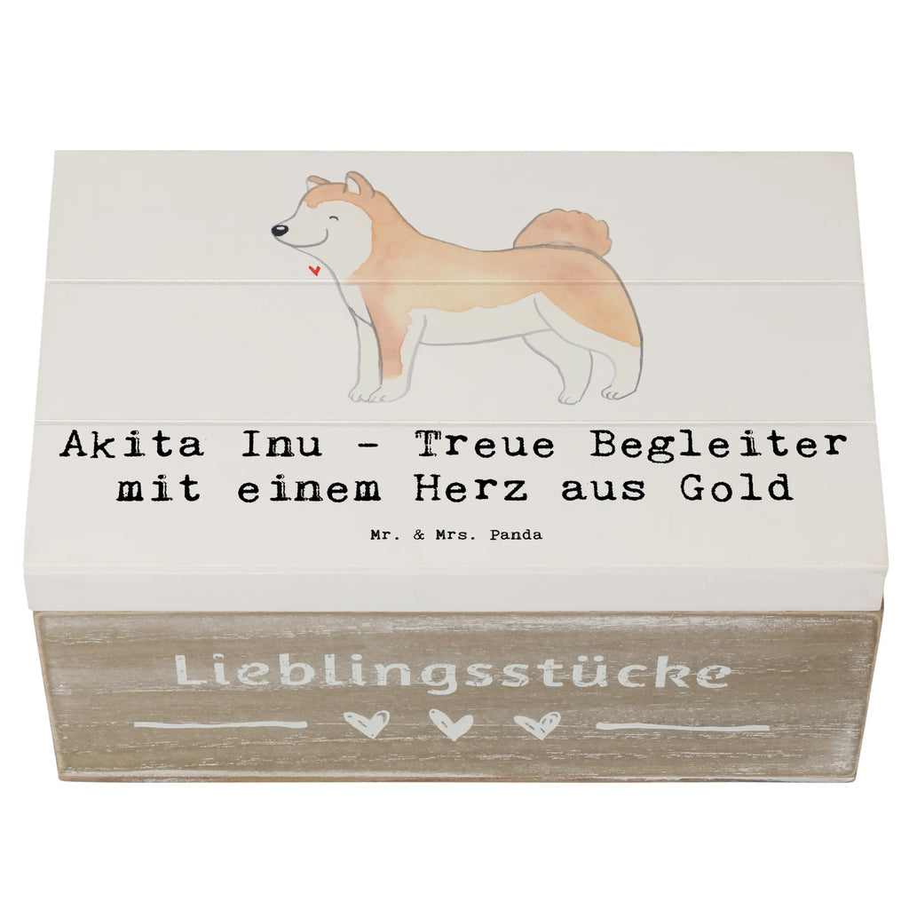 Wooden chest Akita Inu - Treue Begleiter mit einem Herz aus Gold Schatzkiste, Aufbewahrungsbox, Truhe, Schatulle, Holzkiste, Geschenkdose, XXL, Geschenkbox, Erinnerungsbox, Kiste, Dekokiste, Erinnerungskiste, Hund, Hunderasse, Rassehund, Hundebesitzer, Geschenk, Tierfreund, Schenken, Welpe