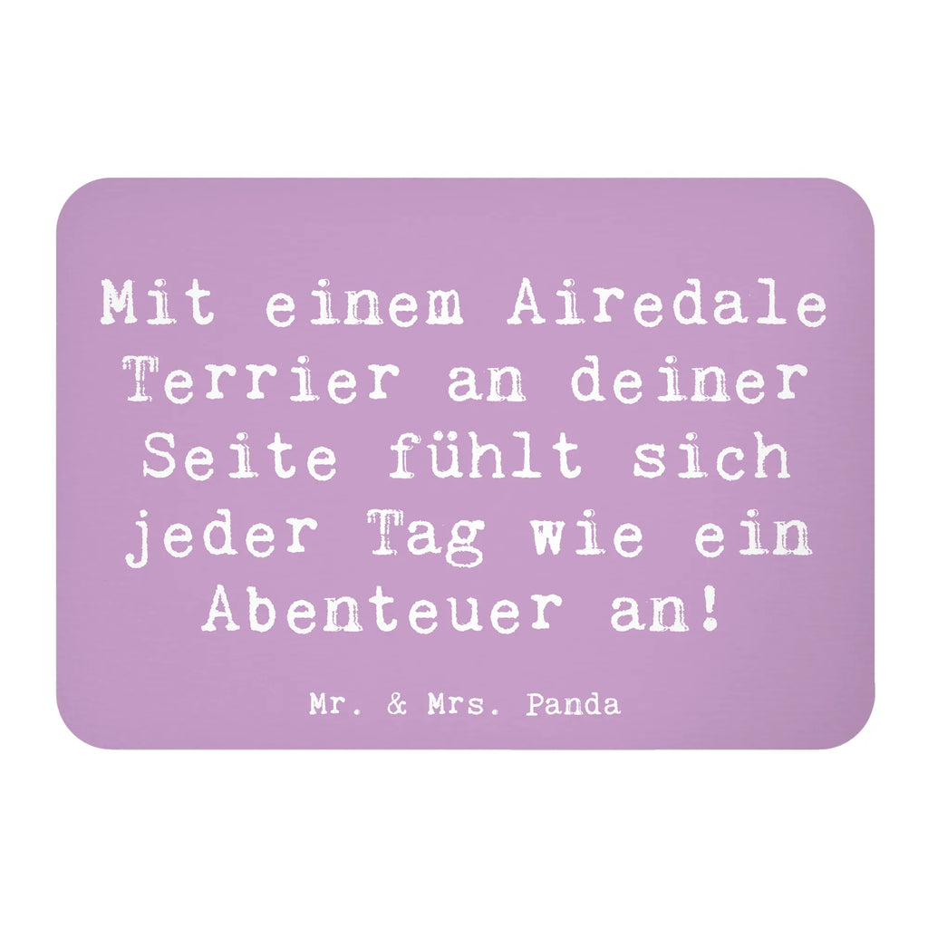Magnet Spruch Airedale Terrier Abenteuer Kühlschrankmagnet, Pinnwandmagnet, Motivmagnete, Notiz Magnet, Whiteboard Magnet, Dekomagnet, Souvenir Magnet, Kühlschrank Dekoration, Hund, Hunderasse, Rassehund, Hundebesitzer, Geschenk, Tierfreund, Schenken, Welpe
