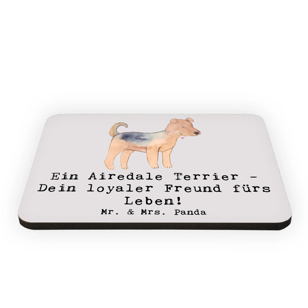 Magnet Ein Airedale Terrier - Dein loyaler Freund fürs Leben! Souvenir Magnet, Notiz Magnet, Kühlschrankmagnet, Motivmagnete, Kühlschrank Dekoration, Pinnwandmagnet, Whiteboard Magnet, Dekomagnet, Hund, Hunderasse, Rassehund, Hundebesitzer, Geschenk, Tierfreund, Schenken, Welpe