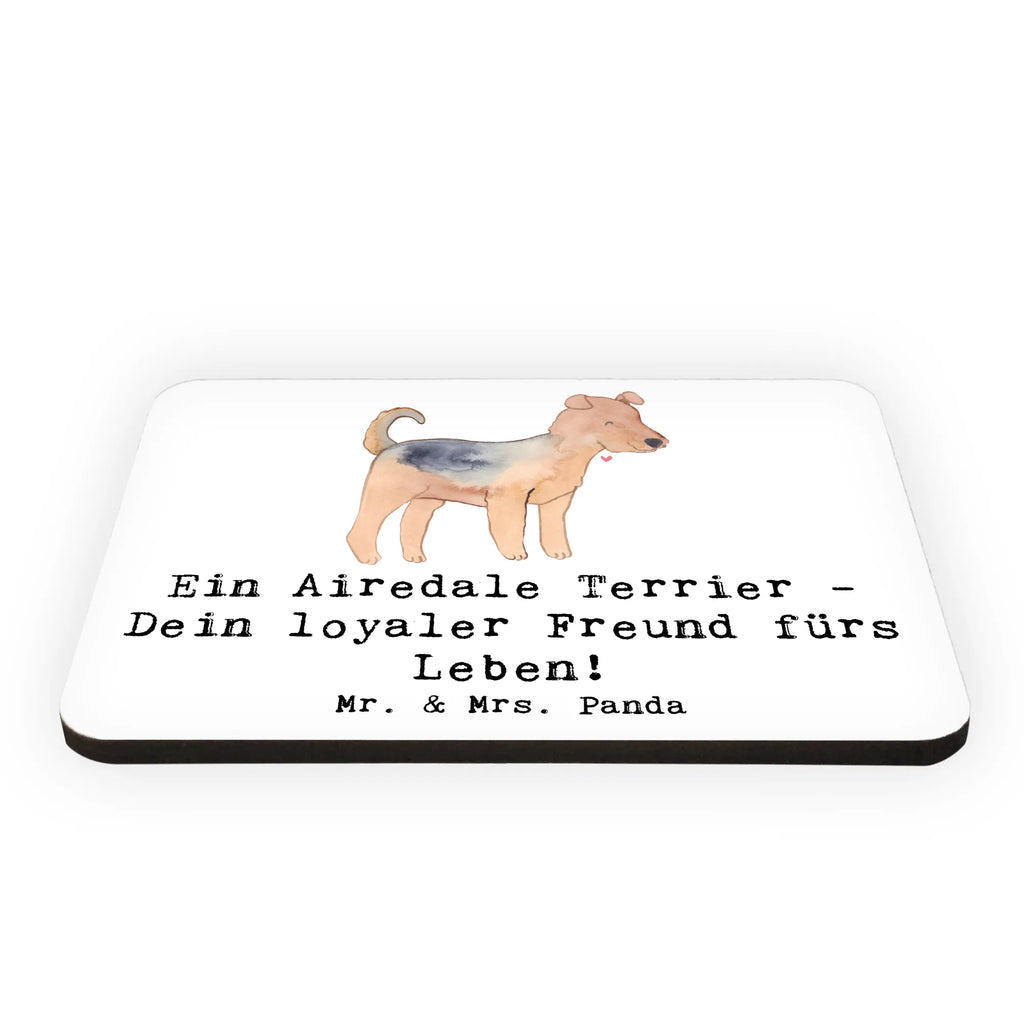 Magnet Ein Airedale Terrier - Dein loyaler Freund fürs Leben! Souvenir Magnet, Notiz Magnet, Kühlschrankmagnet, Motivmagnete, Kühlschrank Dekoration, Pinnwandmagnet, Whiteboard Magnet, Dekomagnet, Hund, Hunderasse, Rassehund, Hundebesitzer, Geschenk, Tierfreund, Schenken, Welpe