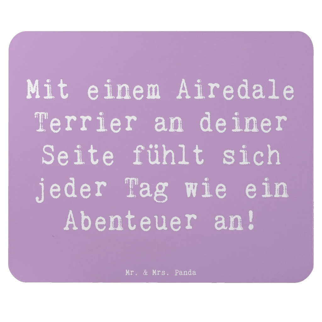 Mauspad Spruch Airedale Terrier Abenteuer Mauspad, Einzigartiges Mauspad, Mausunterlage, PC Zubehör, Designer Mauspad, Mousepad, Büroausstattung, Arbeitszimmer, Mauspad Büro, Computer zubehör, Hund, Hunderasse, Rassehund, Hundebesitzer, Geschenk, Tierfreund, Schenken, Welpe