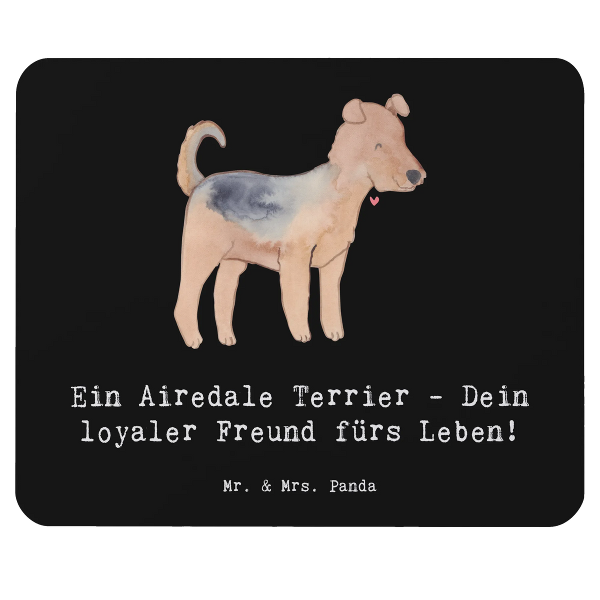 Mouse mat Ein Airedale Terrier - Dein loyaler Freund fürs Leben! gummi mauspad, laptop mauspad, pc mausunterlage, pc mousepad, Mousepad, computer mousepad, computermatte, notebook mauspad, mousematte, mausteppich, Mauspad, pc mauspad, mauspad laptop, laptop mousepad, Mouse Pad, computer mauspad, mauspad pc, Geschenk, Schenken, Hund, Hunderasse, Rassehund, Hundebesitzer, Tierfreund, Welpe