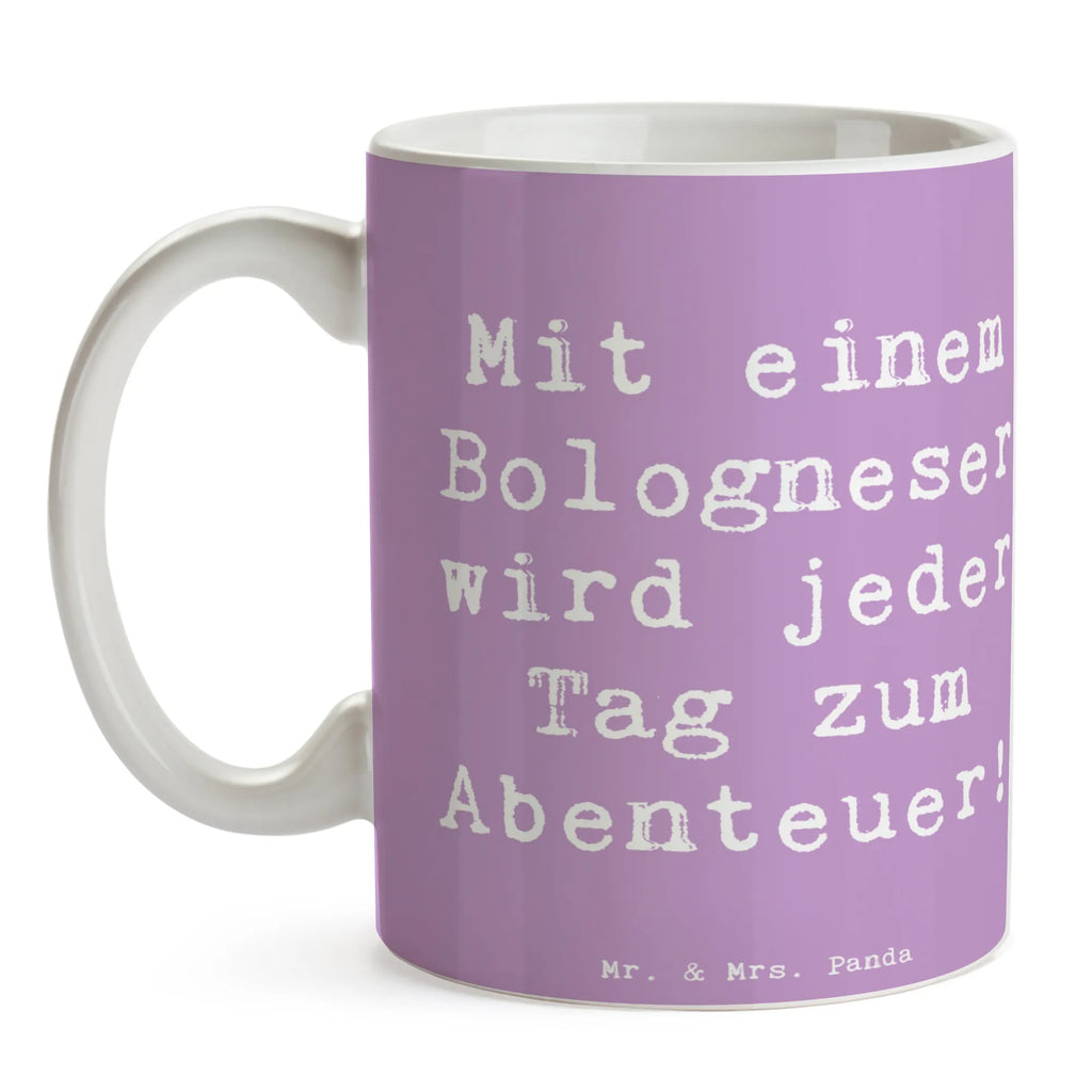 Tasse Spruch Bologneser Abenteuer Kaffeetasse, Geschenktasse, Tasse mit Motiven, Tasse, Porzellantasse, Tasse mit Zitaten, Teetasse, Bürotasse, Keramiktasse, Hund, Hunderasse, Rassehund, Hundebesitzer, Geschenk, Tierfreund, Schenken, Welpe