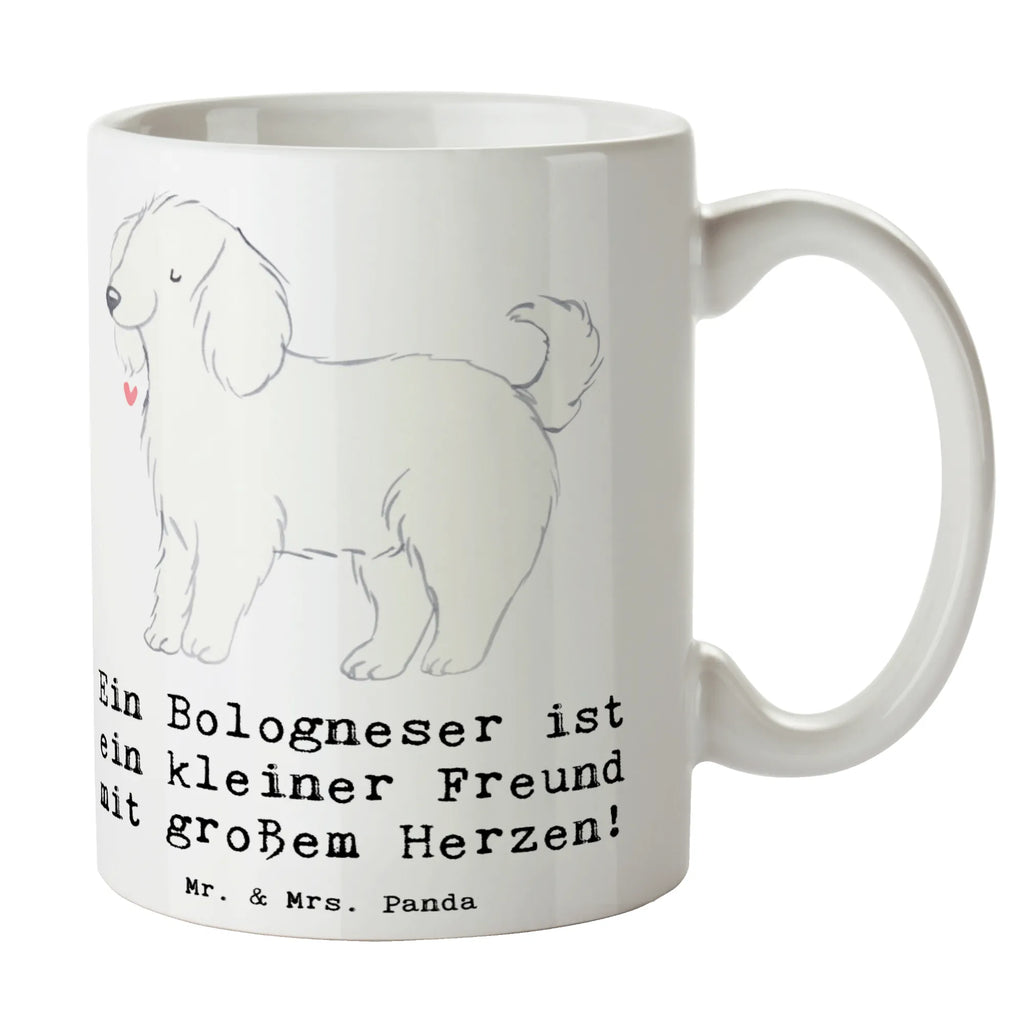 Tasse Bologneser Herzfreund Teetasse, Porzellantasse, Keramiktasse, Tasse mit Zitaten, Tasse, Bürotasse, Kaffeetasse, Tasse mit Motiven, Geschenktasse, Hund, Hunderasse, Rassehund, Hundebesitzer, Geschenk, Tierfreund, Schenken, Welpe