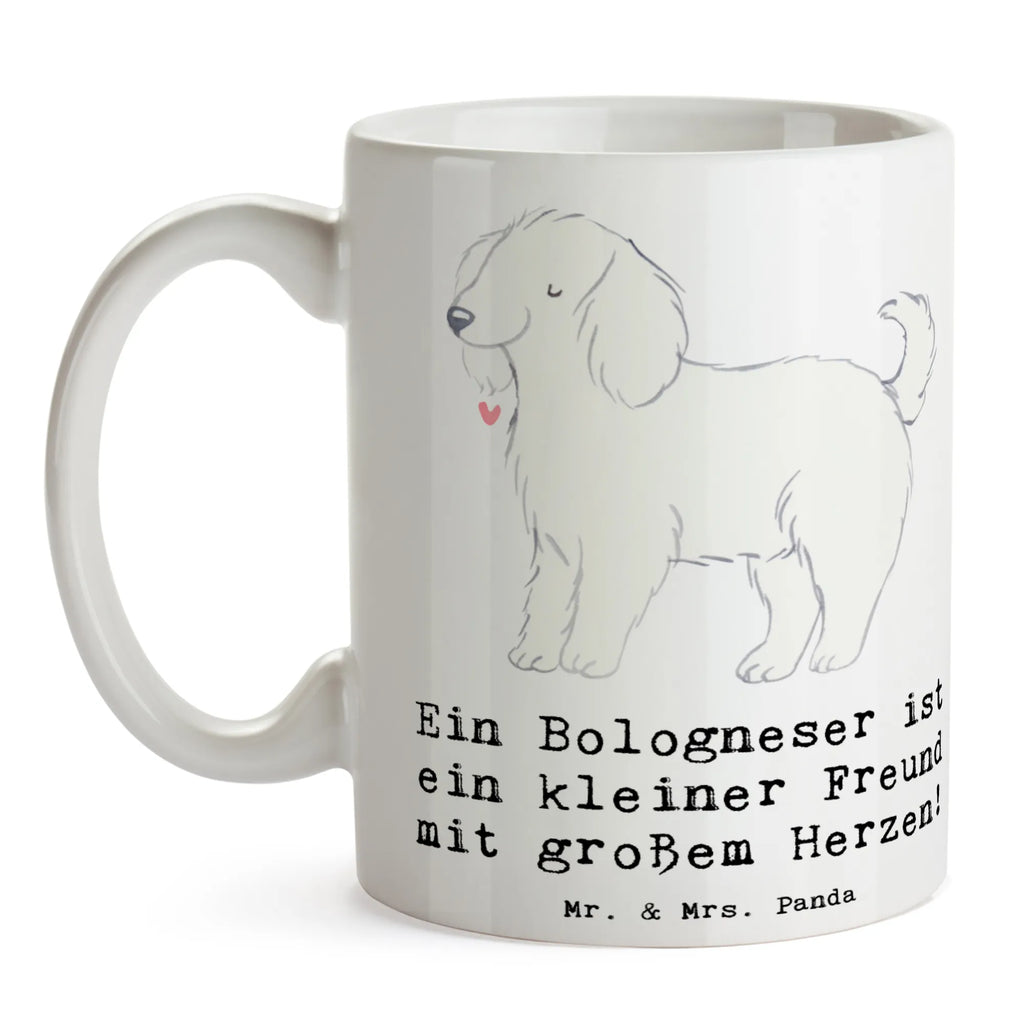 Tasse Bologneser Herzfreund Teetasse, Porzellantasse, Keramiktasse, Tasse mit Zitaten, Tasse, Bürotasse, Kaffeetasse, Tasse mit Motiven, Geschenktasse, Hund, Hunderasse, Rassehund, Hundebesitzer, Geschenk, Tierfreund, Schenken, Welpe