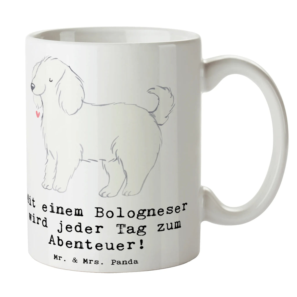 Tasse Bologneser Abenteuer Teetasse, Porzellantasse, Bürotasse, Tasse mit Zitaten, Keramiktasse, Tasse, Geschenktasse, Tasse mit Motiven, Kaffeetasse, Hund, Hunderasse, Rassehund, Hundebesitzer, Geschenk, Tierfreund, Schenken, Welpe