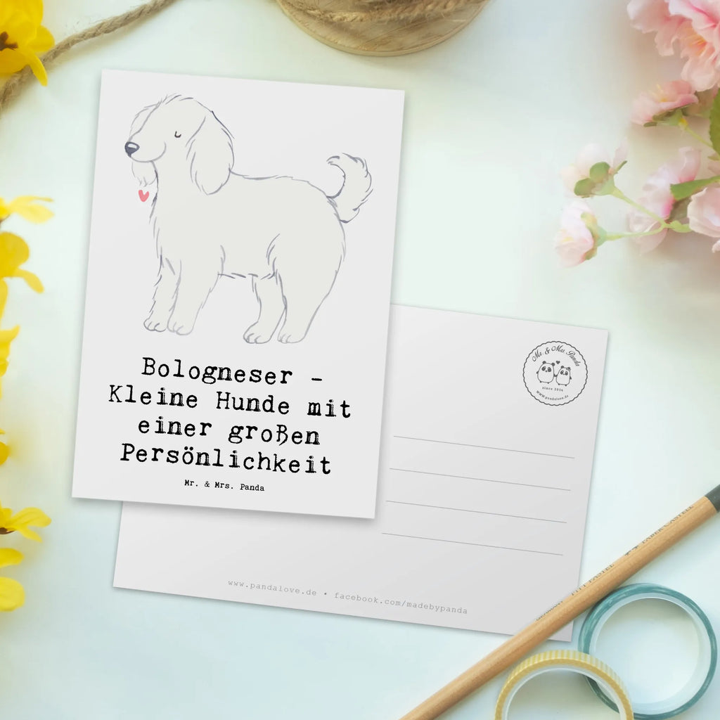 Postkarte Bologneser Charakterstark Geschenkkarte, Einladung Geburtstag, Dankeskarte, Karte, Ansichtskarte, Ansichtskarten, Postkarte, Einladung, Grußkarte, Einladungskarte, Einladungskarten Geburtstag, Geburtstagskarte, Hund, Hunderasse, Rassehund, Hundebesitzer, Geschenk, Tierfreund, Schenken, Welpe