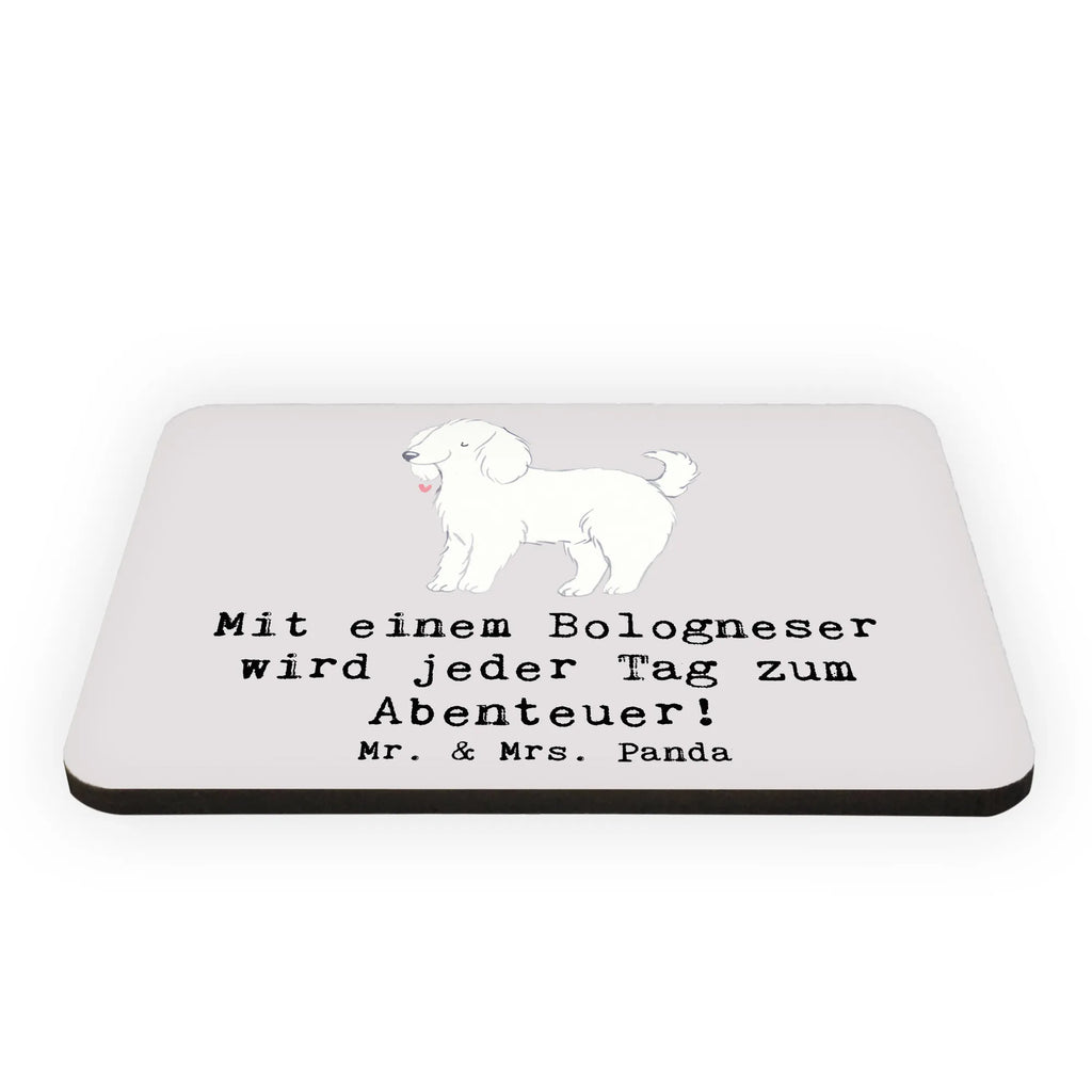 Magnet Mit einem Bologneser wird jeder Tag zum Abenteuer! Notiz Magnet, Kühlschrankmagnet, Souvenir Magnet, Whiteboard Magnet, Kühlschrank Dekoration, Dekomagnet, Motivmagnete, Pinnwandmagnet, Hund, Hunderasse, Rassehund, Hundebesitzer, Geschenk, Tierfreund, Schenken, Welpe