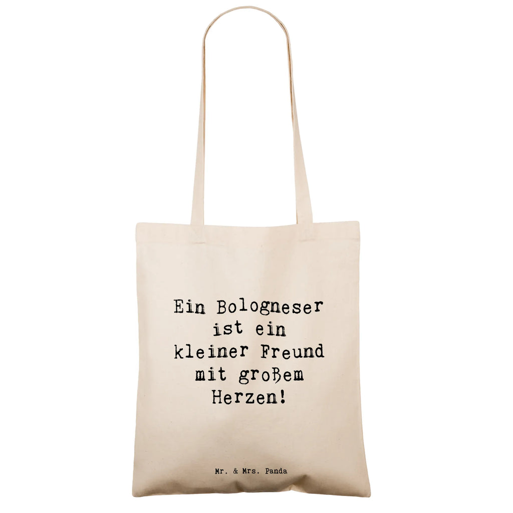 Tote bag Saying Ein Bologneser ist ein kleiner Freund mit großem Herzen! Schultertasche, Jutetasche, Tragetasche, Tasche, Jutebeutel, Laptoptasche, Umhängetasche, Badetasche, Einkaufstüte, Strandtasche, Shopper, Stofftasche, Stoffbeutel, Beuteltasche, Beutel, Einkaufstasche, Hund, Hunderasse, Rassehund, Hundebesitzer, Geschenk, Tierfreund, Schenken, Welpe