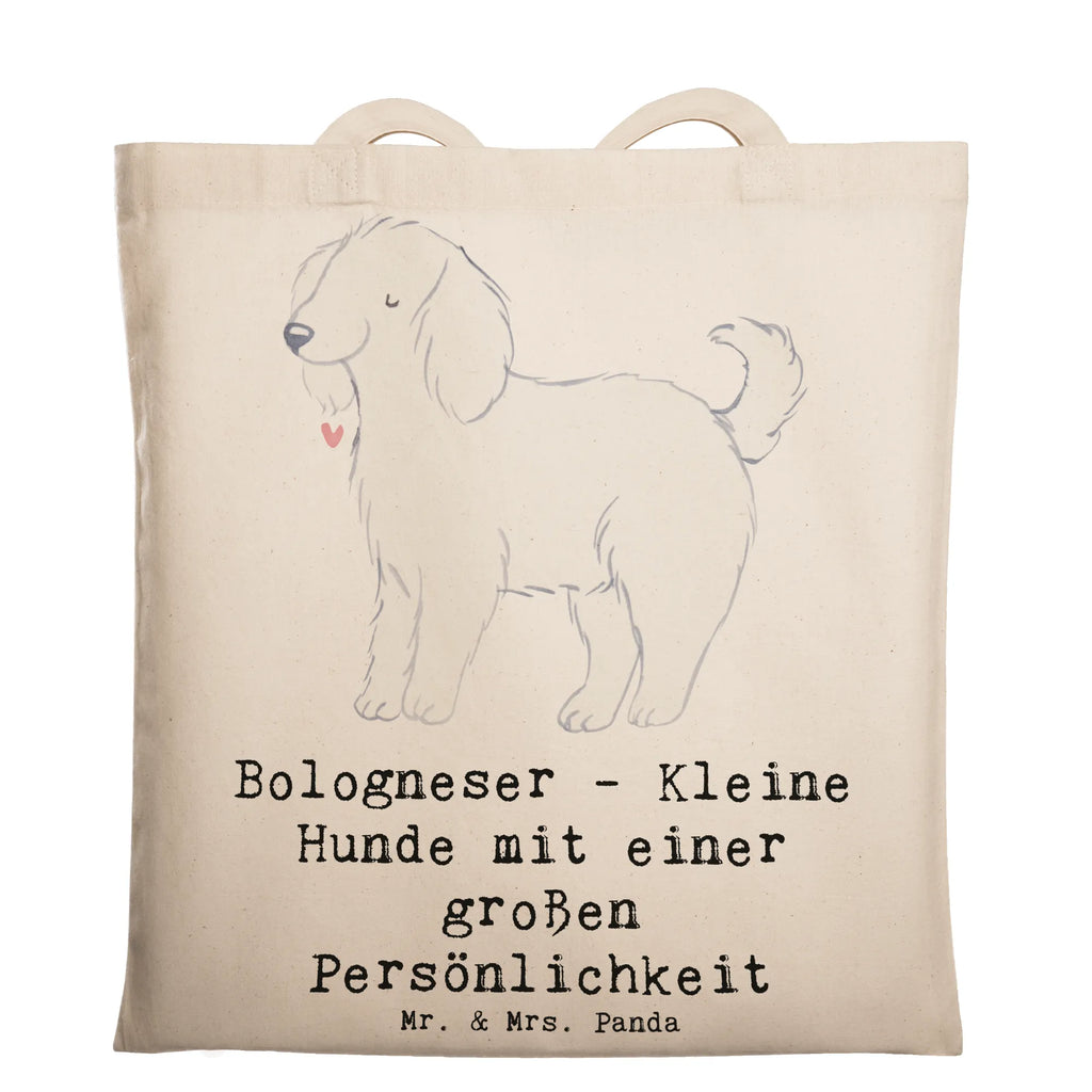 Tragetasche Bologneser Charakterstark Strandtasche, Schultertasche, Einkaufstüte, Stofftasche, Stoffbeutel, Jutebeutel, Tasche, Umhängetasche, Shopper, Beutel, Laptoptasche, Jutetasche, Badetasche, Einkaufstasche, Beuteltasche, Tragetasche, Hund, Hunderasse, Rassehund, Hundebesitzer, Geschenk, Tierfreund, Schenken, Welpe
