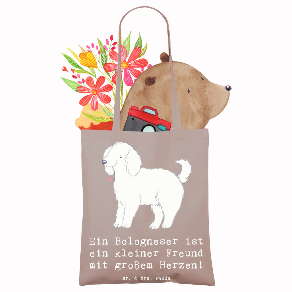Tragetasche Bologneser Herzfreund Einkaufstüte, Laptoptasche, Jutetasche, Tasche, Einkaufstasche, Schultertasche, Jutebeutel, Tragetasche, Shopper, Beuteltasche, Stofftasche, Beutel, Stoffbeutel, Umhängetasche, Strandtasche, Badetasche, Hund, Hunderasse, Rassehund, Hundebesitzer, Geschenk, Tierfreund, Schenken, Welpe