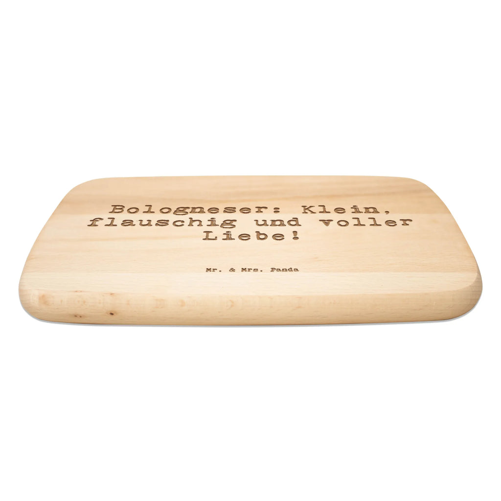 Śniadaniowa deska Przysłowie Bologneser: Klein, flauschig und voller Liebe! Pies, rasa psa, pies rasowy, właściciel psa, prezent, miłośnik zwierząt, dawanie, szczeniak