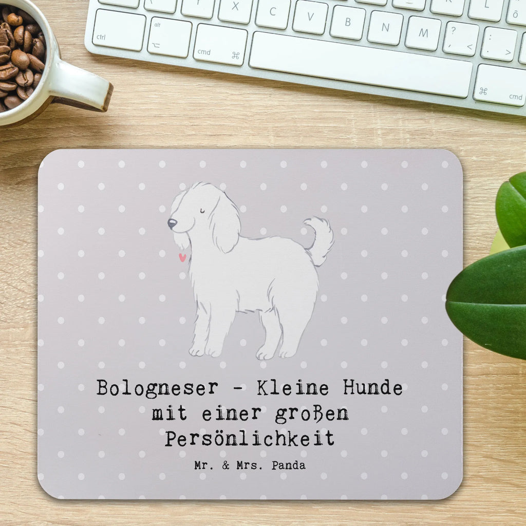 Mouse mat Bologneser - Kleine Hunde mit einer großen Persönlichkeit Büroausstattung, Mauspad Büro, Mausunterlage, Computer zubehör, Designer Mauspad, PC Zubehör, Mauspad, Arbeitszimmer, Mousepad, Einzigartiges Mauspad, Hund, Hunderasse, Rassehund, Hundebesitzer, Geschenk, Tierfreund, Schenken, Welpe