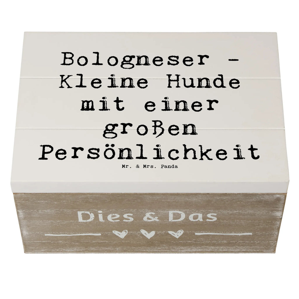 Holzkiste Spruch Bologneser Charakterstark Geschenkbox, Aufbewahrungsbox, Kiste, Erinnerungskiste, Schatulle, Geschenkdose, Schatzkiste, Erinnerungsbox, Dekokiste, Holzkiste, XXL, Truhe, Hund, Hunderasse, Rassehund, Hundebesitzer, Geschenk, Tierfreund, Schenken, Welpe