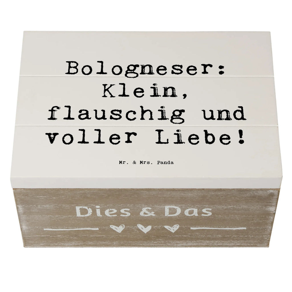 Wooden chest Saying Bologneser: Klein, flauschig und voller Liebe! Dekokiste, Schatulle, Truhe, Geschenkbox, Erinnerungsbox, XXL, Kiste, Schatzkiste, Holzkiste, Erinnerungskiste, Geschenkdose, Aufbewahrungsbox, Hund, Hunderasse, Rassehund, Hundebesitzer, Geschenk, Tierfreund, Schenken, Welpe