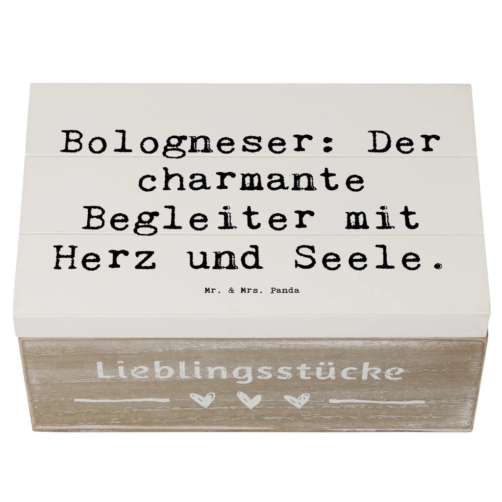 Holzkiste Spruch Bologneser Begleiter Dekokiste, Erinnerungskiste, XXL, Schatulle, Kiste, Holzkiste, Geschenkdose, Geschenkbox, Erinnerungsbox, Truhe, Schatzkiste, Aufbewahrungsbox, Hund, Hunderasse, Rassehund, Hundebesitzer, Geschenk, Tierfreund, Schenken, Welpe