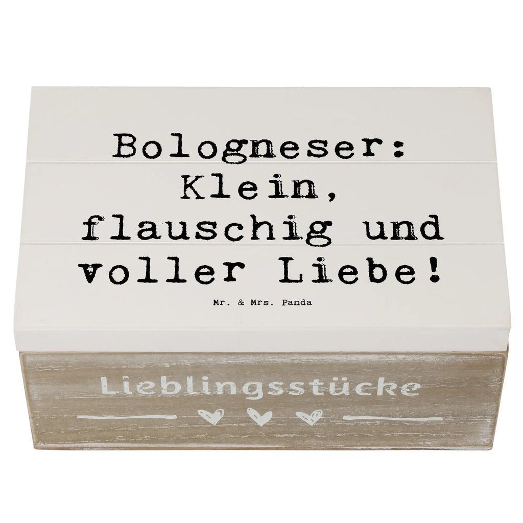 Wooden chest Saying Bologneser: Klein, flauschig und voller Liebe! Dekokiste, Schatulle, Truhe, Geschenkbox, Erinnerungsbox, XXL, Kiste, Schatzkiste, Holzkiste, Erinnerungskiste, Geschenkdose, Aufbewahrungsbox, Hund, Hunderasse, Rassehund, Hundebesitzer, Geschenk, Tierfreund, Schenken, Welpe
