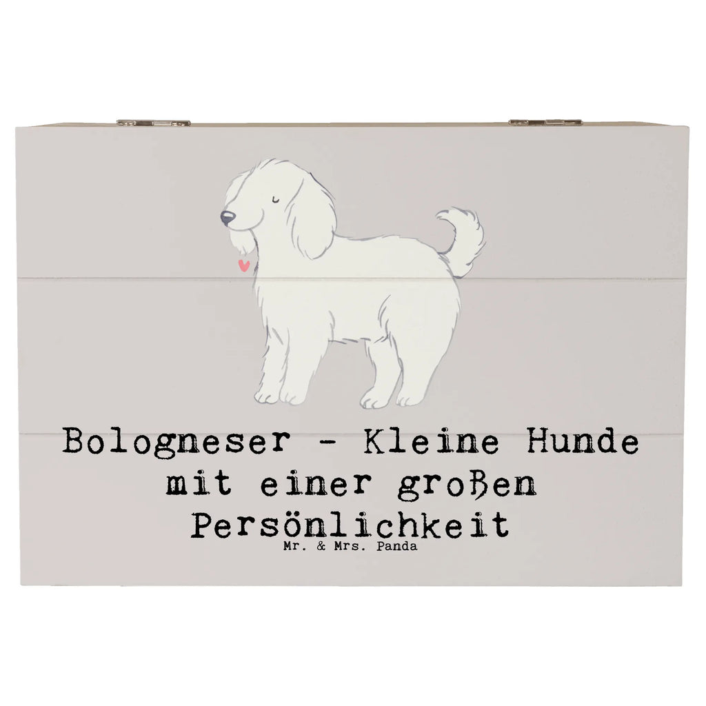 Holzkiste Bologneser Charakterstark Erinnerungskiste, Geschenkbox, Truhe, Dekokiste, Erinnerungsbox, Geschenkdose, Kiste, Holzkiste, Schatzkiste, XXL, Aufbewahrungsbox, Schatulle, Hund, Hunderasse, Rassehund, Hundebesitzer, Geschenk, Tierfreund, Schenken, Welpe