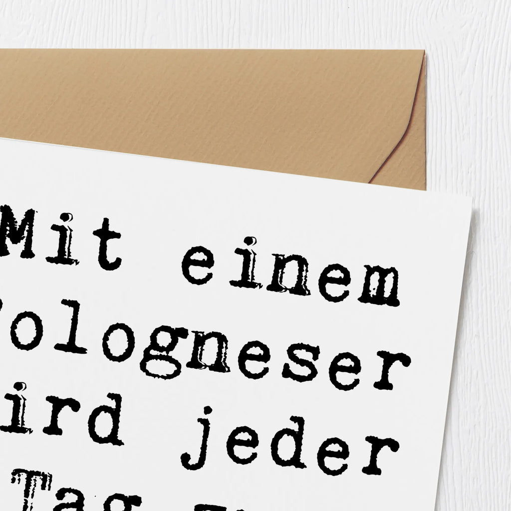 Deluxe Karte Spruch Bologneser Abenteuer Grußkarte, Hochwertige Klappkarte, Geburtstagskarte, Karte, Einladungskarte, Klappkarte, Hochzeitskarte, Glückwunschkarte, Hochwertige Grußkarte, Hund, Hunderasse, Rassehund, Hundebesitzer, Geschenk, Tierfreund, Schenken, Welpe