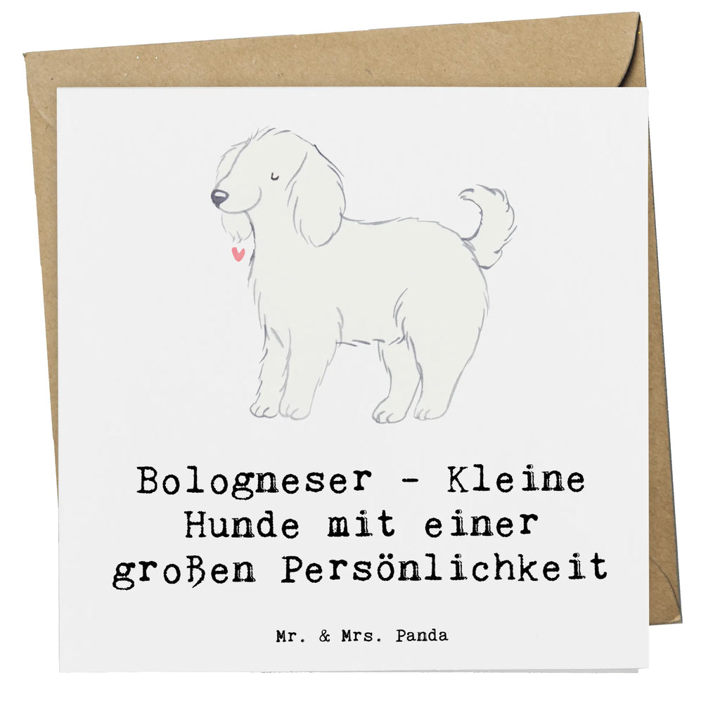 Deluxe Karte Bologneser Charakterstark Hochzeitskarte, Klappkarte, Grußkarte, Karte, Einladungskarte, Geburtstagskarte, Hochwertige Grußkarte, Hochwertige Klappkarte, Glückwunschkarte, Hund, Hunderasse, Rassehund, Hundebesitzer, Geschenk, Tierfreund, Schenken, Welpe